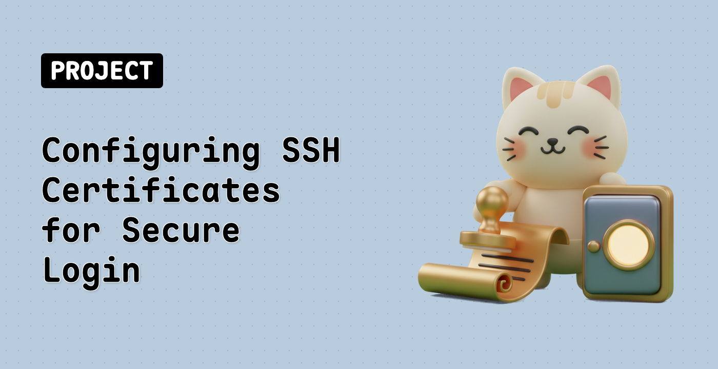 Configuring SSH Certificates for Secure Login