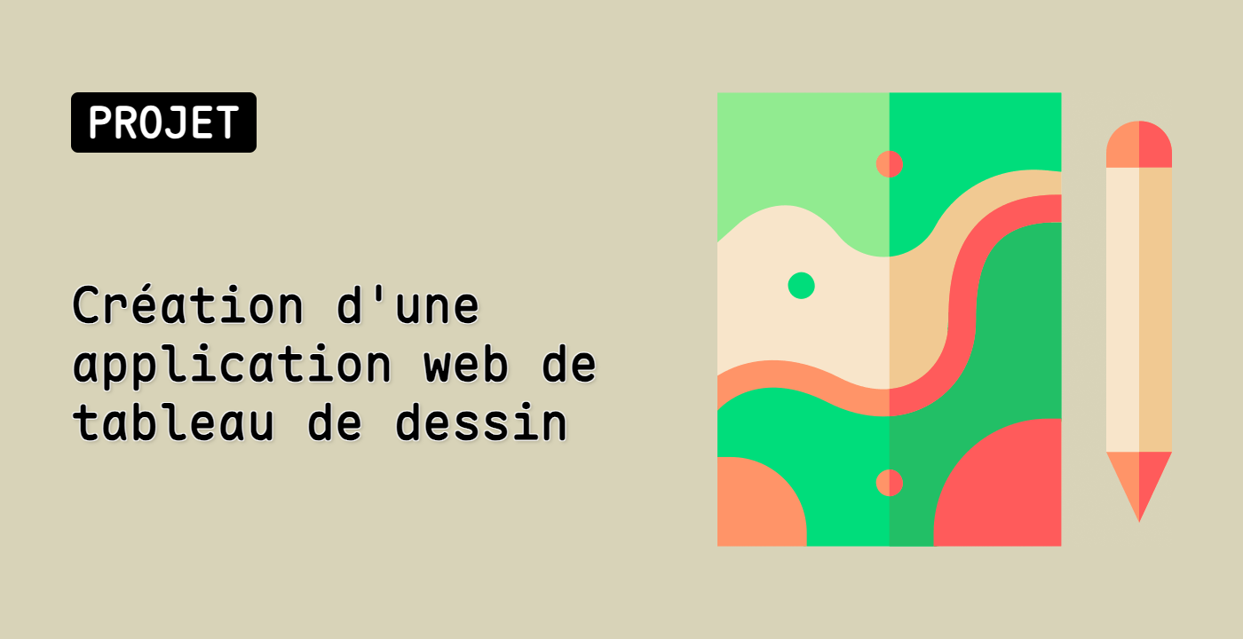 Création d'une application web de tableau de dessin