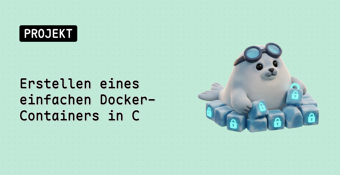 Erstellen eines einfachen Docker-Containers in C++