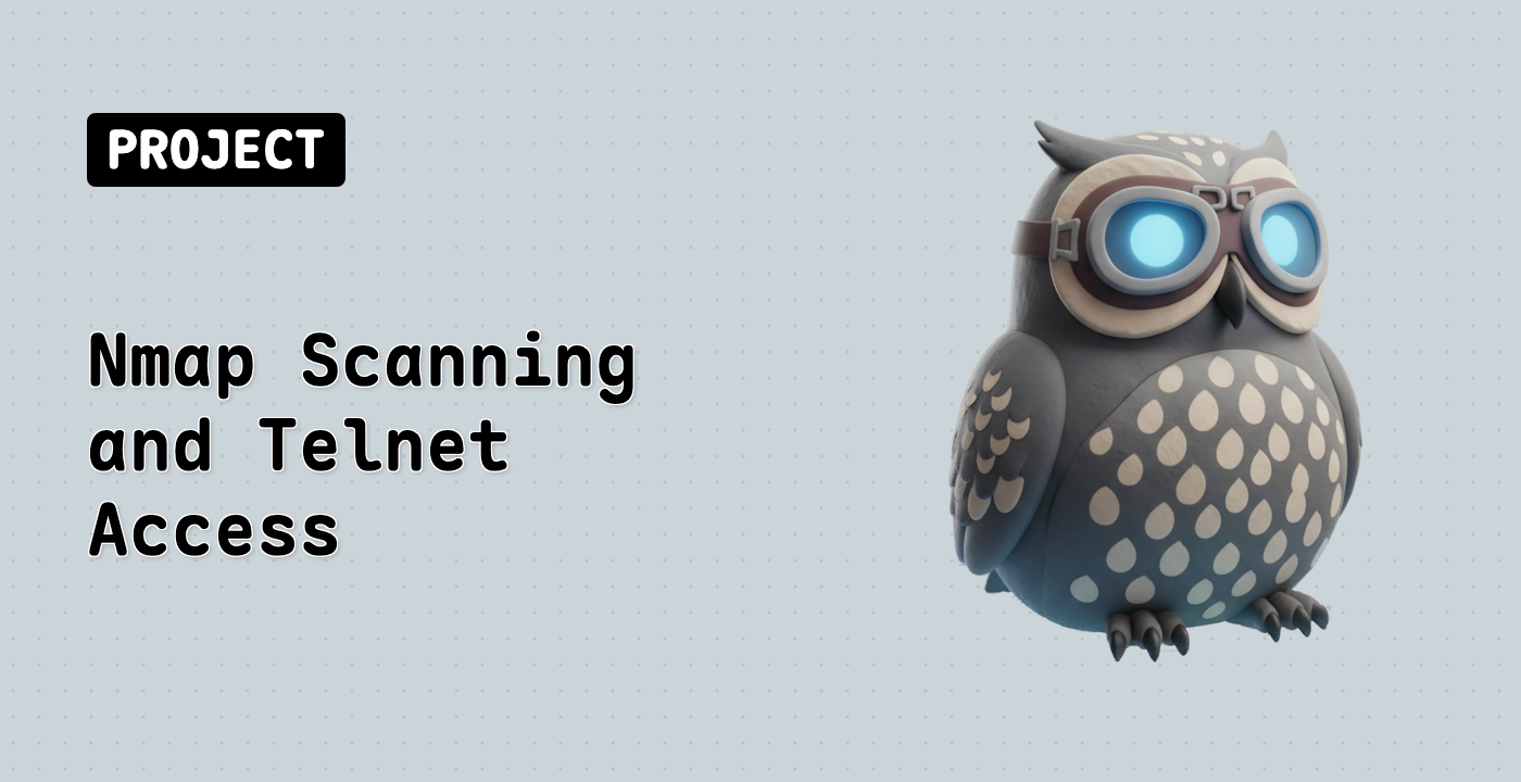 Nmap Scanning and Telnet Access