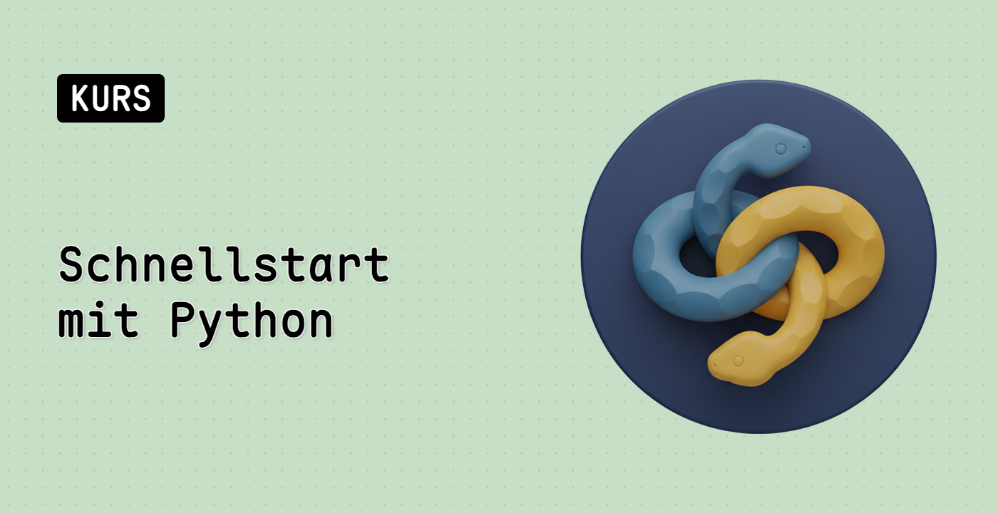 Schnellstart mit Python