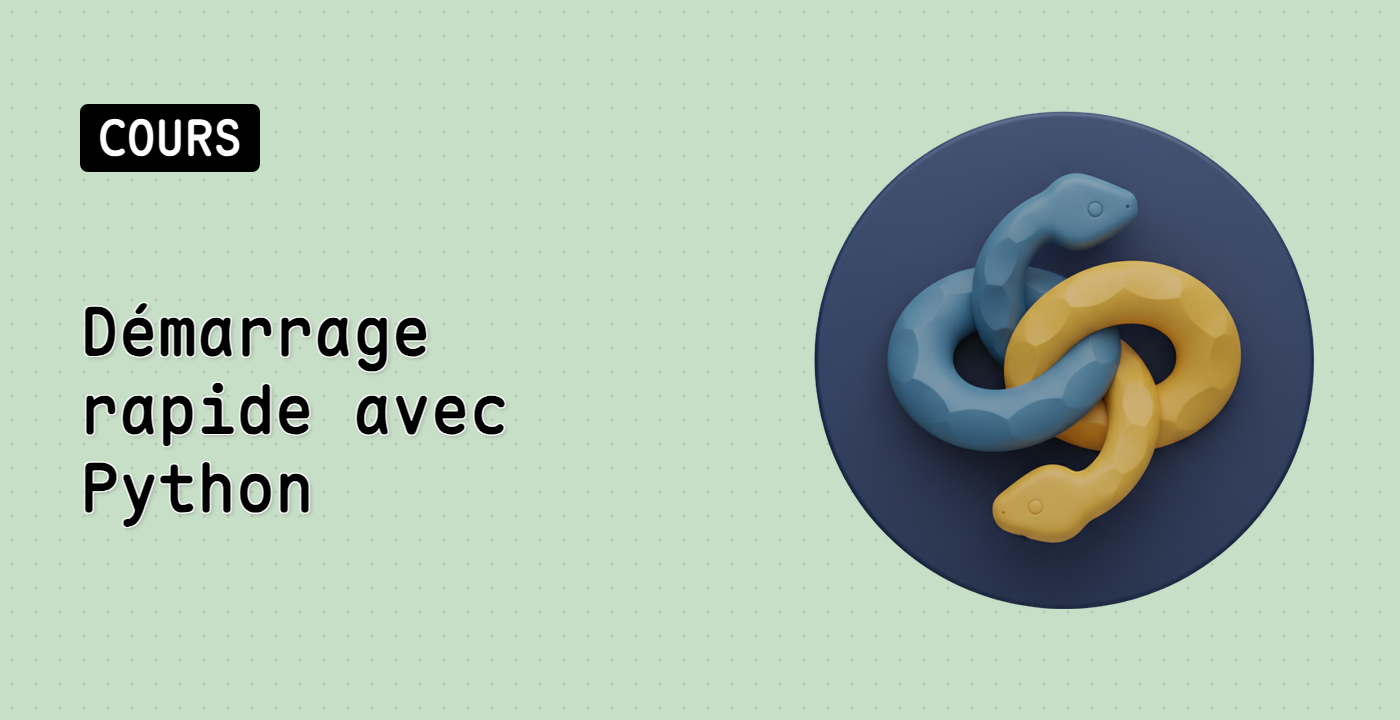 Démarrage rapide avec Python